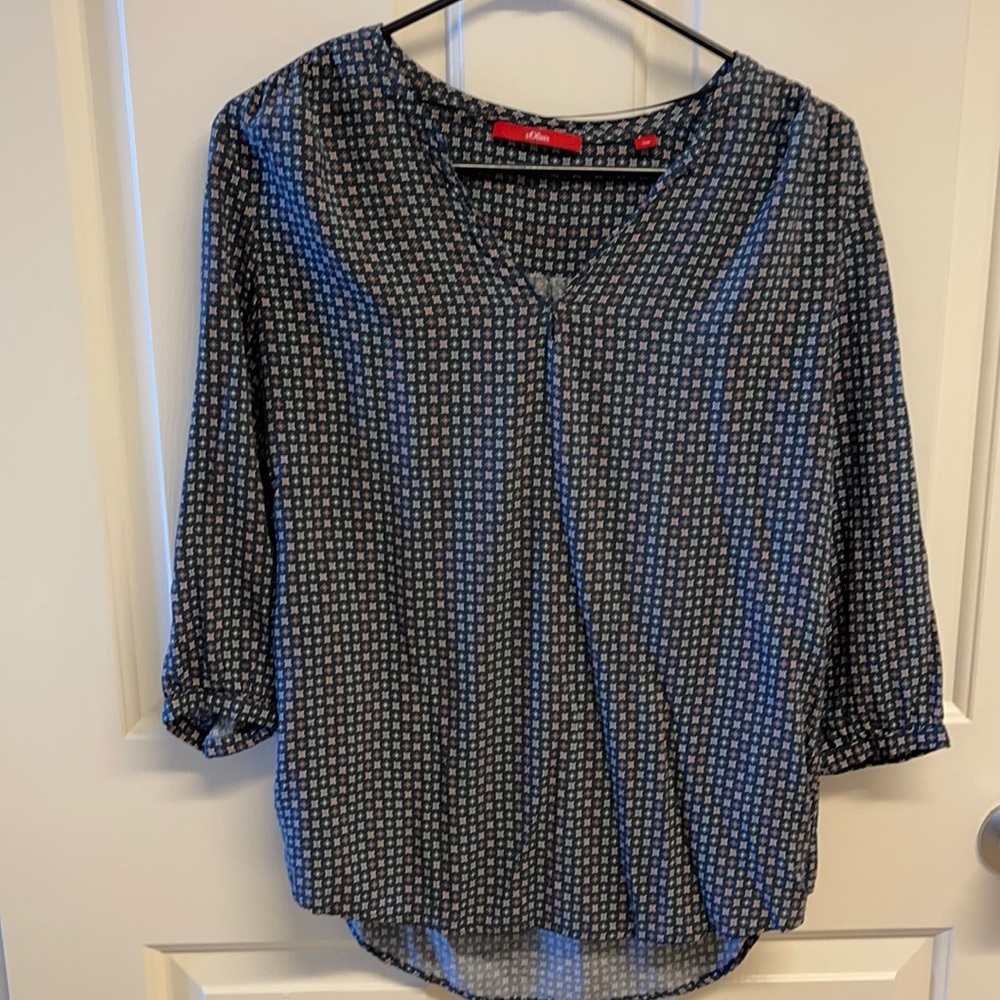 s.Oliver 3/4 Length Sleeve Blouse